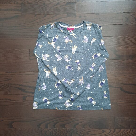 Cat patterned pajamas - M - Picture 2 of 9